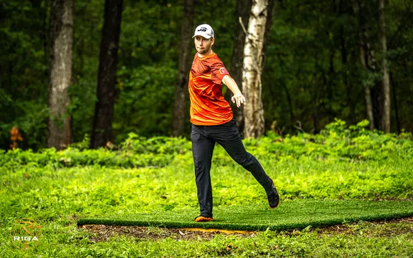 Disc Golf Cup otrā diena Riga Disc Golf Park