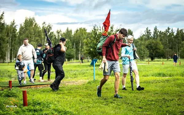 Disc Golf Cup otrā diena Riga Disc Golf Park