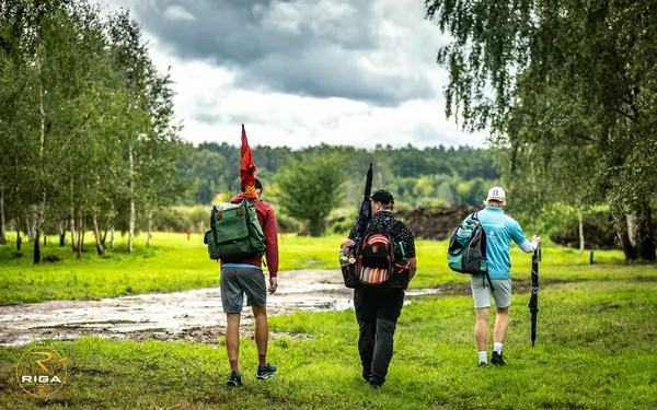 Disc Golf Cup otrā diena Riga Disc Golf Park